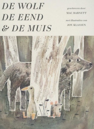 Omslag van De wolf, de eend en de muis